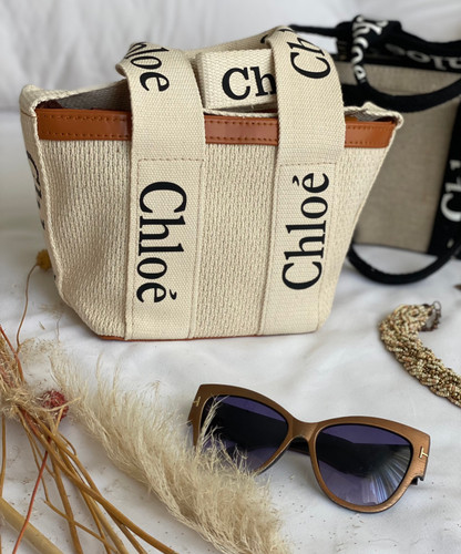 کیف زنانه کنفی طرح سبدی کلوئه Chloe