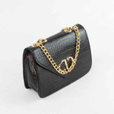 کیف دوشی زنانه لویی ویتون بند زنجیری چهارخانه