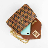 کیف دوشی زنانه لویی ویتون بند زنجیری چهارخانه