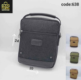 کیف دوشی مردانه کتان کد638